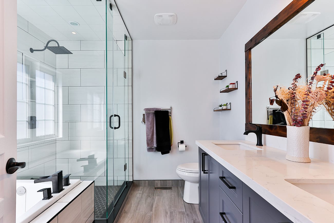 Bathroom remodel project in Pasadena, CA