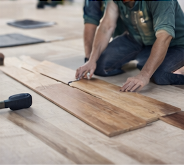 Flooring, paint & finish project in Santa Monica, CA